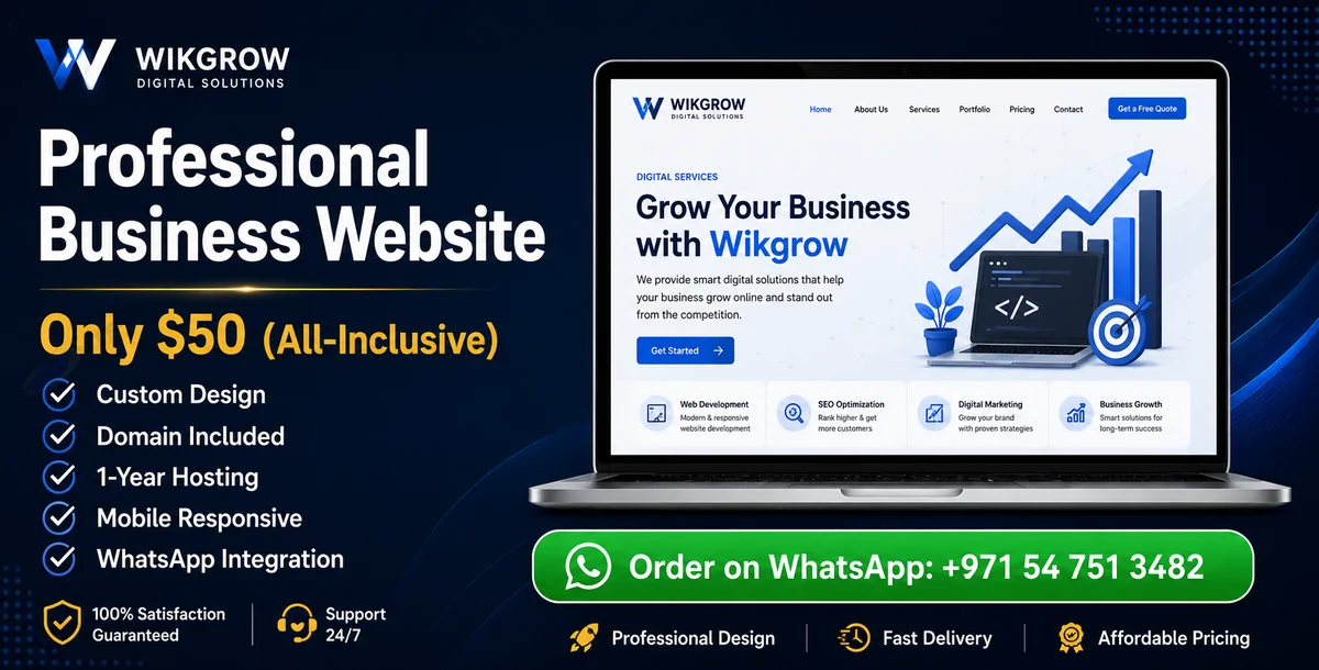 Professional Business Website Development Service